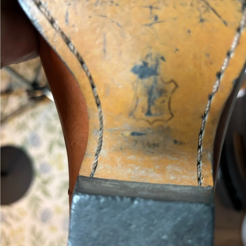 Nine West Tan and Black Western Cowgirl Cowboy Boots - Picture 6 of 6